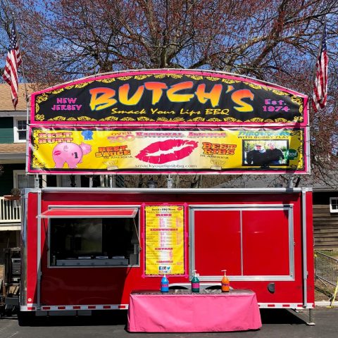 Butch's BBQ Mobile trailer